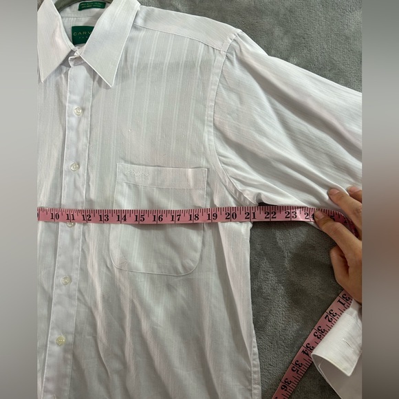 Carven EUC Paris Swiss cotton button down white shirt - Picture 7 of 10